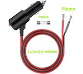 Good Charger Cable Socket Plug with On Off Switch Button Auto Accessories With Fuse Car Cigarette Lighter Extension Cord Car