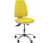 Silla de Oficina Ergonómica Piqueras Y Crespo con Mecanismo Asincro y Ruedas de Parqué