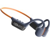 VAORLO Bone Conduction Headphone 32GB Bluetooth 5.4 Wireless Swimming Headset With Mic IPX8 Waterproof Sport Ear-hook Headphone