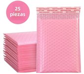 25Pcs Pink Poly Bubble Mailer Bubble Mailers Padded Envelopes for Gift Packaging Lined Poly Mailer Self Seal Bag Dropshipping