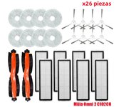 Compatible For Xiaomi Robot Vacuum X20+ / X20 Plus Replacement Parts Accessories Main Side Brush Hepa Filter Mop Cloth Dust Bag