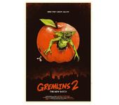 Gremlins Squirrel Movie Poster Wall Tin Sign Home Decor Vintage Art Tinplate Painting Plaque Metal Plate Signs Garage Poster
