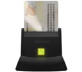 Lector de DNI y Tarjetas Aisens ASCR-SN05-BK/ Negro