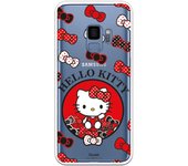 Funda original compatible con Samsung Galaxy S9 - Hello Kitty Lazitos de Colores