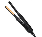 Fast Heating PTC Ceramic Tourmae Ionic Flat Iron Straightener Straightens Curls Hair Care Styg