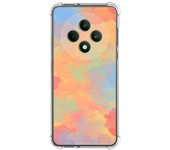 Tumundosmartphone Funda Silicona Antigolpes para Oppo Reno 12F 4G / 12 F 5G diseño Acuarela 08 Dibujos