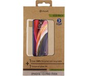 Funda muvit para iphone 13 pro max + protector pantalla vidrio templado plano marco negro