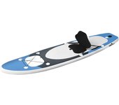 vidaXL Set de Tabla de Paddle Surf Hinchable Marino 300x76x10 cm Piscina Color Azul mar,  Verde,  Negro y mas