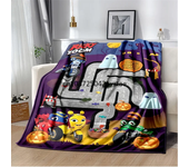 RR-Ricky Z-Zoom Cartoon Poster Blanket,Lightweight Warm Insulation Sofa Bed Office Car Knee Pads Blankets,Decke