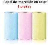 Print Camera Thermal Paper 57MM Rolls Self-adhesive Sticker Paper Photo Paper For Mini Printer Kids Instant