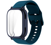 22mm Silicone Strap With Case For Xiaomi Redmi Watch 5 Active Lite Smart Watch Wrist Band And Case For Redmi Watch 5 Active Lite