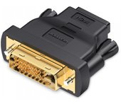 Vention adaptador dvi macho a hdmi hembra - color negro