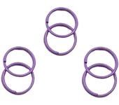8/10mm Colorful Open Double Jump Ring DIY Jewelry Accessories Macaron Key Ring Colors Available