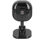 Mini | Cámara interior inteligente enchufable compacta | Vídeo HD de 1080p, Visión Nocturna, detección de movimiento, Audio bidireccional, configuración. 1 Cámara, Negro Más |