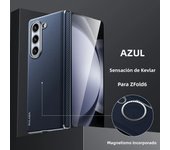 Carbon Fibre Pattern Hard PC Hinge Protection Phone Cover for Samsung Galaxy Z Fold 6 5 4 Magnetic Magsafe Case