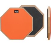 SLADE 12 Inch Drum Practice Pad Silent Drum Pad Rubber Wooden Dumb Drum Mute Pad Training for Jazz Drums Exercise Beginners