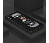 Black Case for Samsung Galaxy S23 S21 Ultra 5G S20 FE S10 S22 Plus Note 20 10 Lite Phone Soft Cover Horror Movie Video