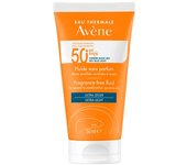 Avène Solar Fluido Sin perfume SPF50+ 50ml