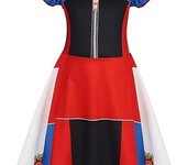 Vestidos de princesa para niñas pequeñas, disfraz de Halloween, vestido de fiesta de cumpleaños, trajes de cosplay, ropa de juego de rol