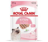 Royal Canin Kitten Paté para Gatitos de 4 a 12 Meses - Crecimiento Saludable | Refuerza Sistema Inmunitario 12X85G