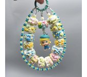 Lindo bebé lindo de pie Cadena de teléfono móvil de moda Lindo abrazo serie teléfono móvil cadena corta