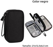 Electronic Accessories Organizer Waterproof USB Cable storage Bag for hdd bag Power Bank,Charging Cords,Chargers,Mouse ,Earphone