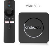 8K Smart TV Caja Android 13 Allwinner h313 2GB 16GB 5G WiFi BT con asistencia de Voz Media Player compatible con Varias TV