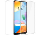 Funda Doble Transparente Pc + Tpu Full Body 360 para Xiaomi Redmi 10C
