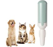 ZVD SOMY Cepillo adhesivo antipelo para animales, gato, perro, recogedor de pelusa con rodillo antipelo, elimina el pelo mágico, reutilizable para limpiar alfombras, ropa, verde