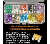 Medium Mini Auto Car Fuses 2A/3A/5A/7.5A/10A/15A/20A/25A/30A/35A Amp With Storage Case Assortment Blade Fuse Set Kit
