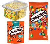 Pack Conguitos negros doypack 220g,Lacasitos pack 3x200u,Conguitos party bolsa 1kg
