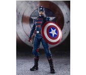 Figura tamashi nations capitan america john walker marvel the falcon and the winter soldier s.