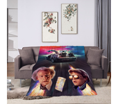 Double Bed Blankets and Classic Movie Back To The Future Picnic Blanket Bedspreads and Coverlets Throw Blankets & Throws Cobija