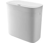Bote de basura de 5 galones con sensor inteligente, bote de basura de 19 l con tapa a presión para baño, sala de estar, oficina y cocina