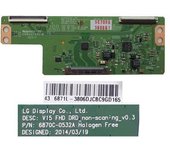 Placa T-Con 6870C-0532A, 6871L-3806DJCBC9GD165 LG 43LK5900PLA