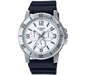 Casio MTP-VD300-7B Reloj Analógico Clásico para Hombre con Diseño Elegante, Calendario Integrado y Resistencia al Agua de 50 m