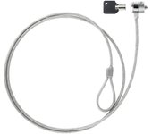 Tooq - Cable Seguridad Para Portatiles Con Llave - Universal 1.5m - Acero Galvanizado