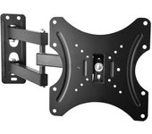 Soporte TV Pared para Pantallas de LED/LCD/OLED 13-42 Pulgadas, Soporte Pared TV con Giratorio, Inclinado, Ampliable/Retráctil Brazos Articulado, Carga Máx 35kg, Máx VESA 200x200mm
