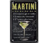 Vintage Cocktail Metal Martini Retro Tin Signs Plaques Plate Poster Popular Bar Club Wall Decorative Room Stickers Decor