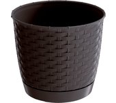 Prosperplast Maceta RATOLLA ROUND 11L - Alta Capacidad