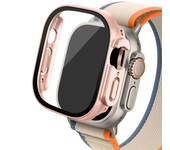 Glass+case For Apple Watch Ultra 2 case 49mm smartwatch PC Bumper+Screen Protector Tempered Cover iwatch series band Accessories