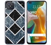 Tumundosmartphone Funda Gel Tpu para Oppo Reno 4Z 5G diseño Mármol 06 Dibujos