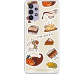 Funda original compatible con Samsung Galaxy A32 5G - Friends Food Stickers