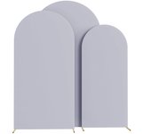 Wedding Arch Cover  Arch Backdrop Cover Spandex Fitted Arch Cover for Wedding Birthday Festival Party （Without Shelf）