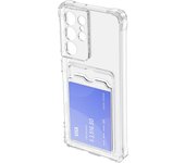 Toocki Clear TPU Anti-fall Phone Case for Samsung A54 53 5G Phone Protective Cover for SMS S23 21 24 22 Ultra with Card Reserve