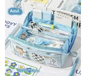 Transparent Pencil Case Large Capacity Pencil Bag Simple High-value Pencil Pouch for Kids Girls Back to School Supplies Gift