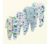 Boy Romper 100% Cotton Polka Dot Newborn Baby Girls Clothes Full Sleeve Summer Jumpsuit 0-12 months Baby Playsuit Baby Clothing