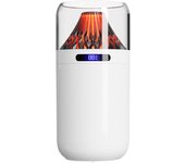 Nuevo humidificador de llama, inimutto de reposición de Agua para máquina de aromaterapia USB, Creative GIFT para máquina de aromaterapia, humidificador de Volcán con simulación de Niebla fría ultrasónica, humidificador de lámpara de atmósfera Doméstica