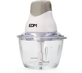 Edm Picadora con Recipiente de Cristal 320w