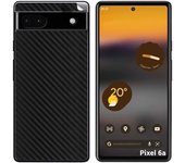 Tumundosmartphone Pegatina Vinilo Autoadhesiva Textura Carbono para Google Pixel 6A - Decoración Móvil